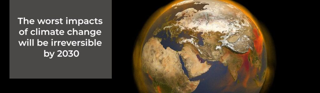 Climate change irriversible